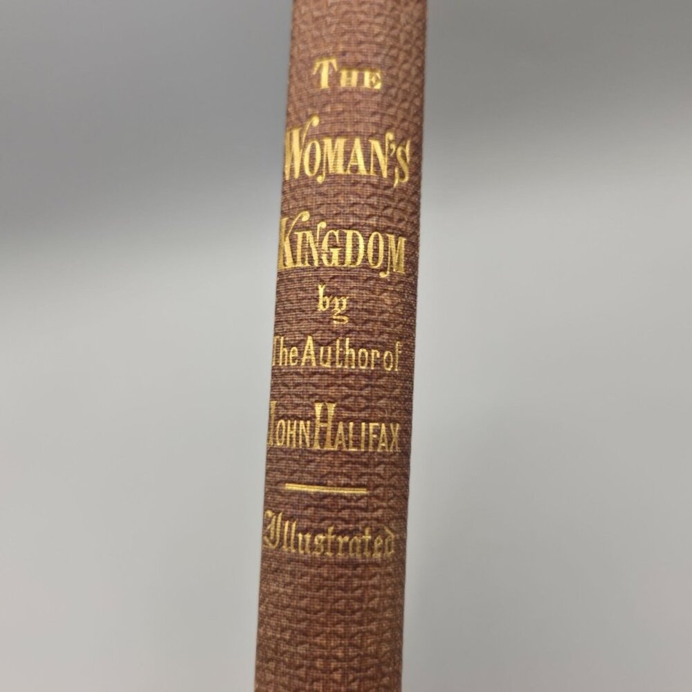 1869 The Womans Kingdom A Love Story Illustrated Antique Hardcover Miss Mulock
